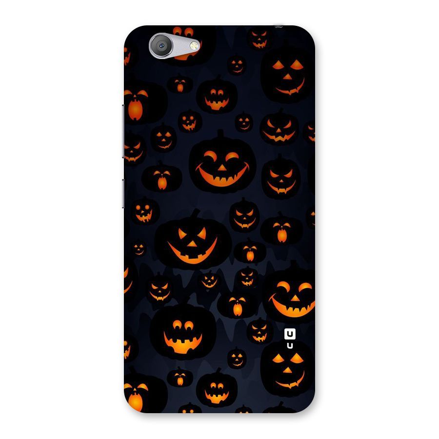 Pumpkin Smile Pattern Back Case for Vivo Y53