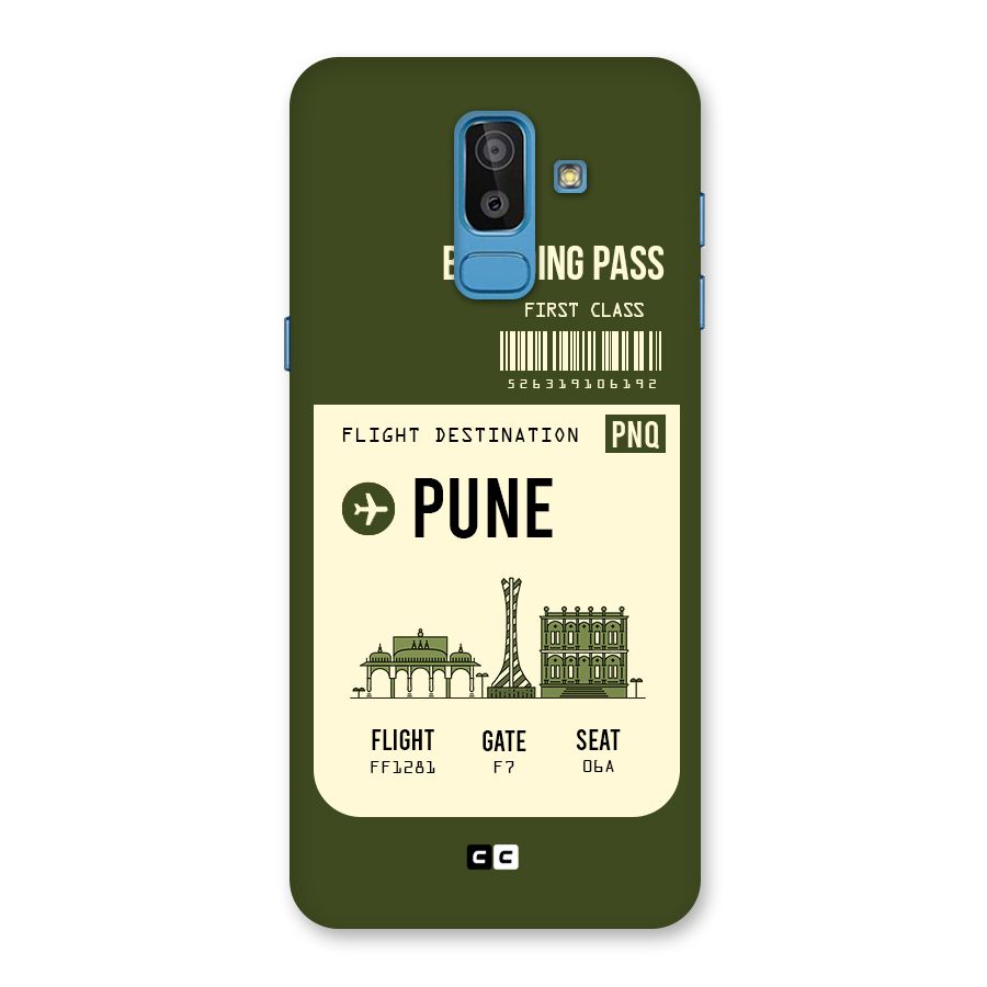 Pune Boarding Pass Back Case for Galaxy J8