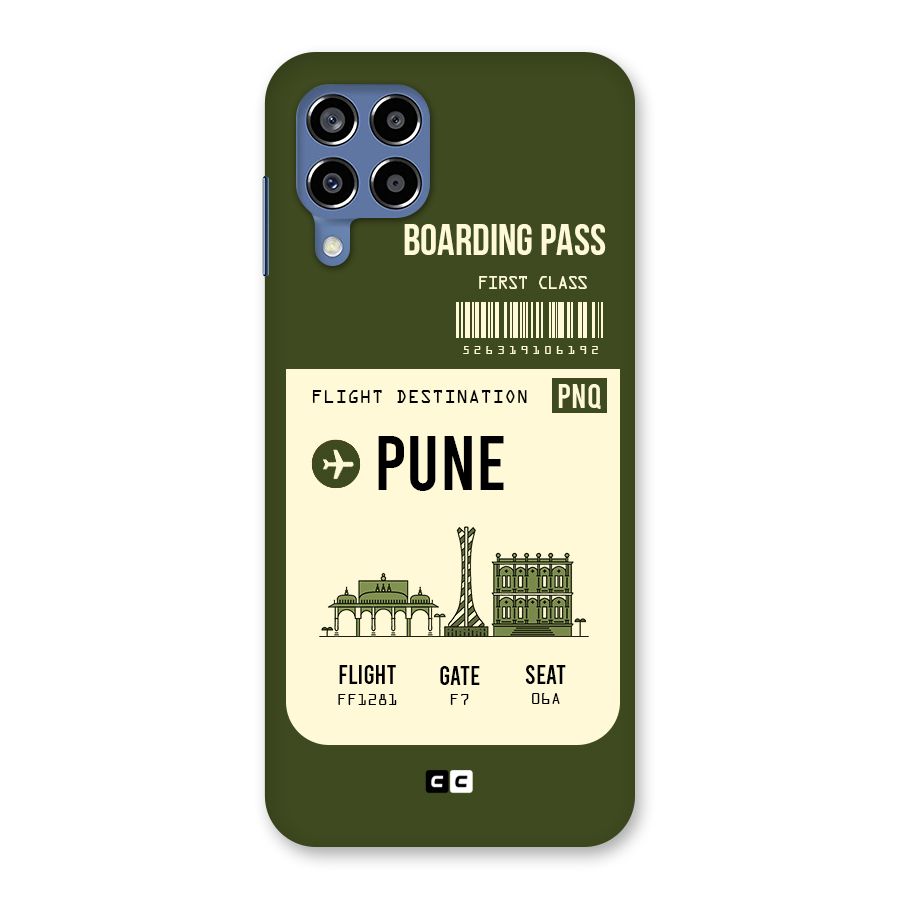 Pune Boarding Pass Back Case for Galaxy M53 5G