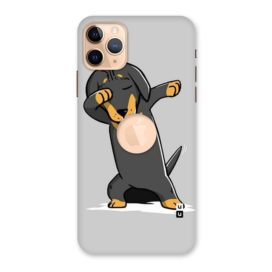 Puppy Dab Back Case for iPhone 11 Pro Max Logo Cut