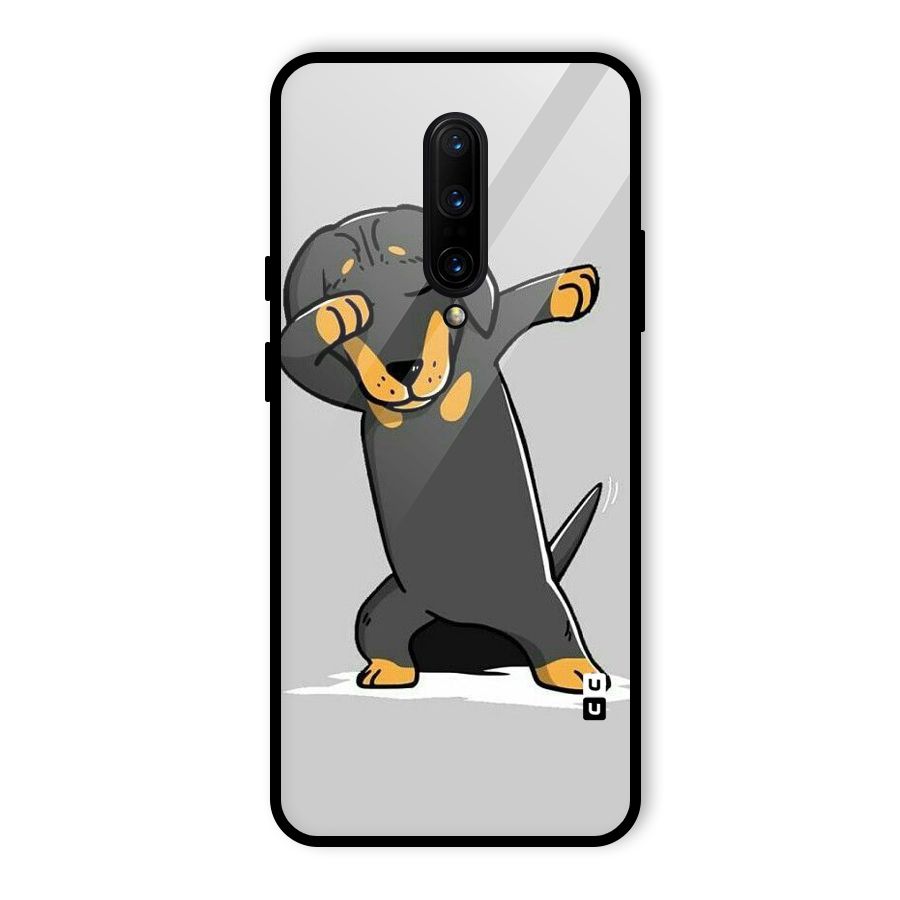 Puppy Dab Glass Back Case for OnePlus 7 Pro