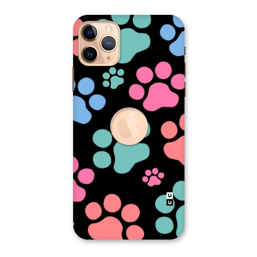 Puppy Paws Back Case for iPhone 11 Pro Max Logo Cut