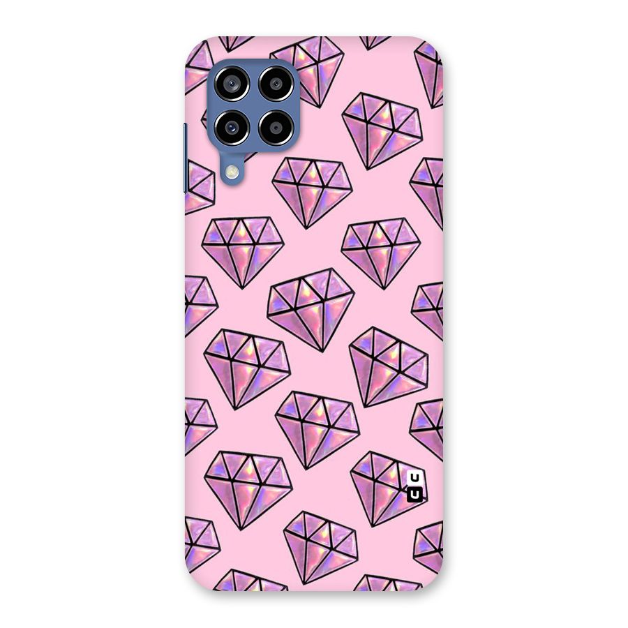 Purple Diamond Designs Back Case for Galaxy M53 5G