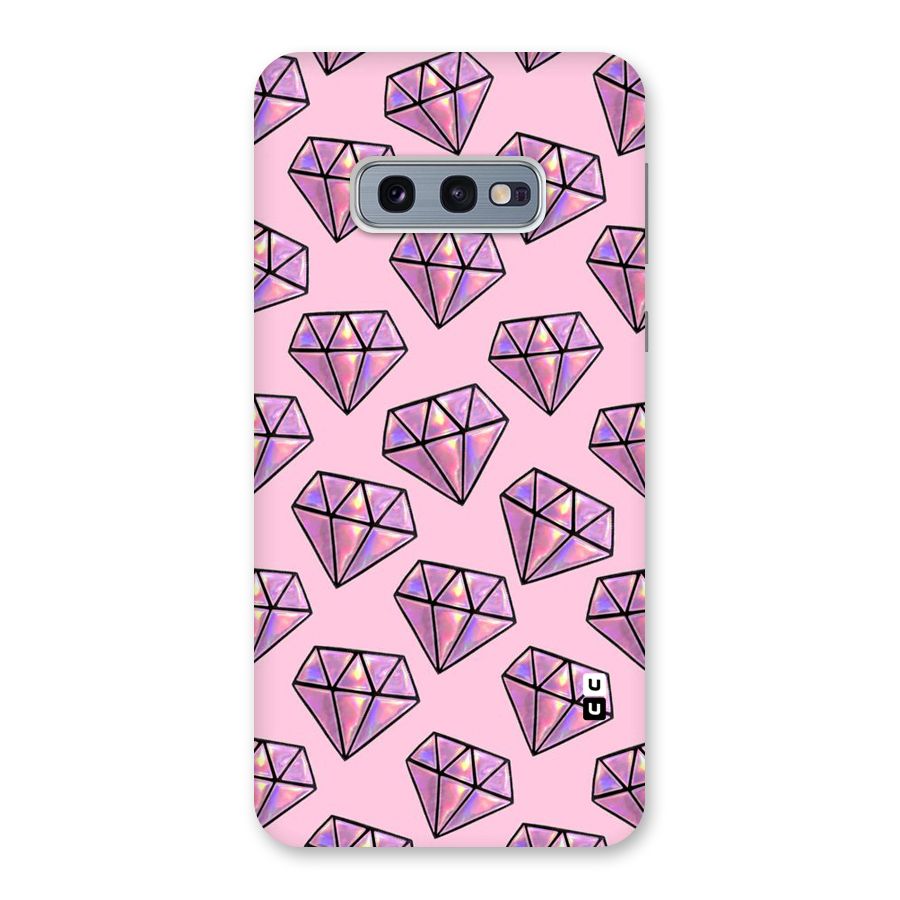 Purple Diamond Designs Back Case for Galaxy S10e