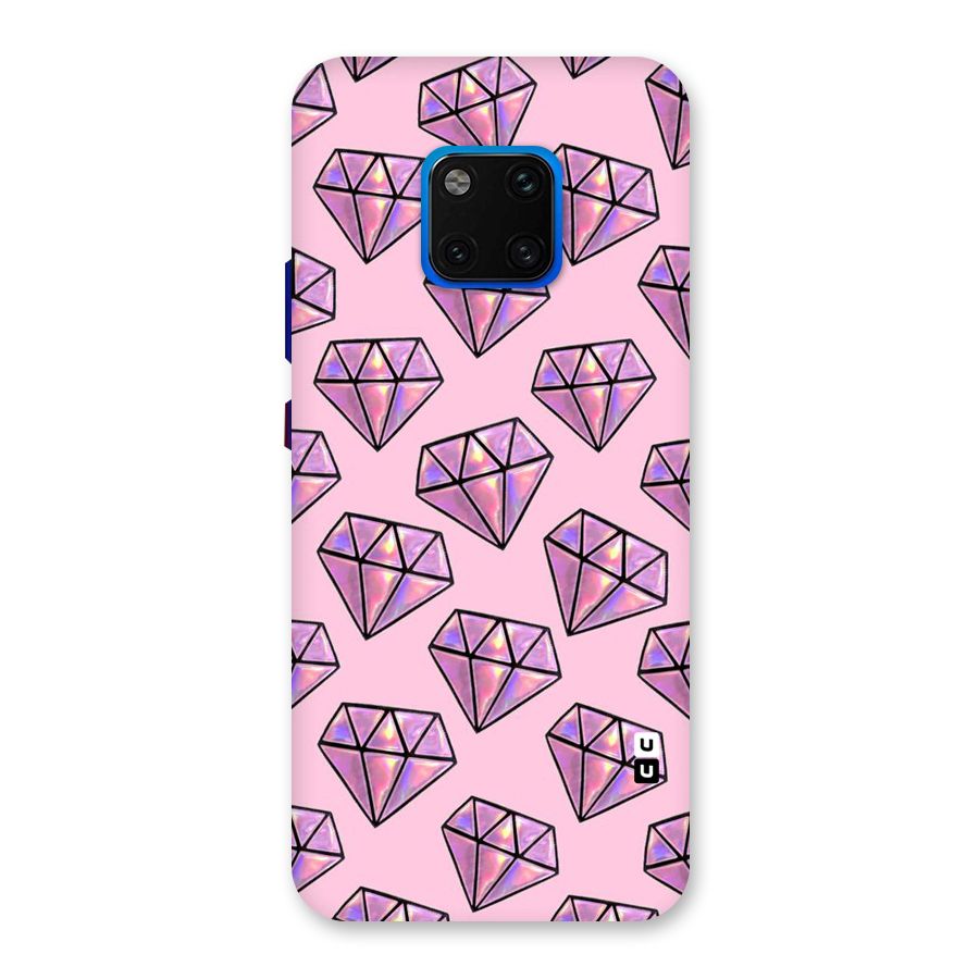 Purple Diamond Designs Back Case for Huawei Mate 20 Pro