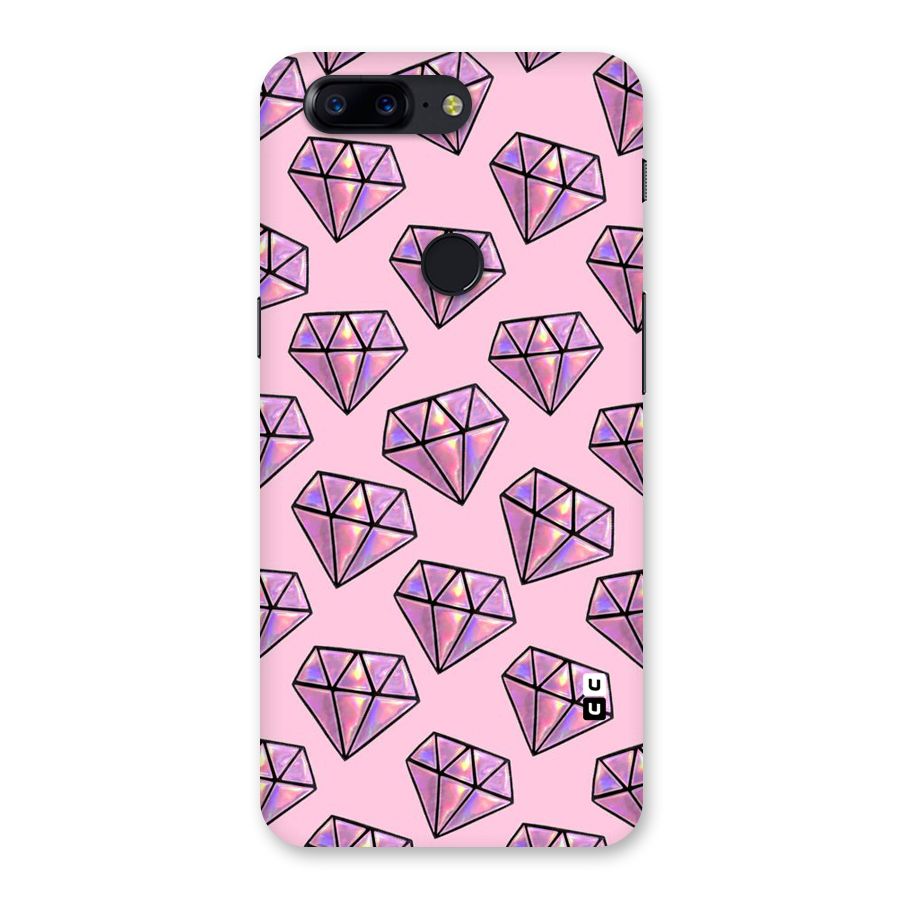 Purple Diamond Designs Back Case for OnePlus 5T