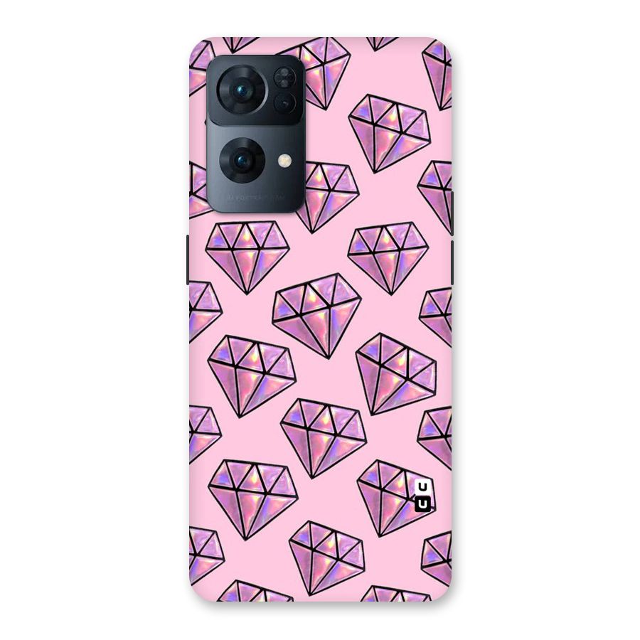 Purple Diamond Designs Back Case for Oppo Reno7 Pro 5G