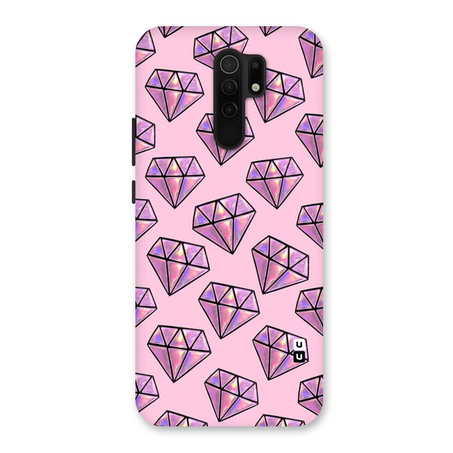 Purple Diamond Designs Back Case for Poco M2