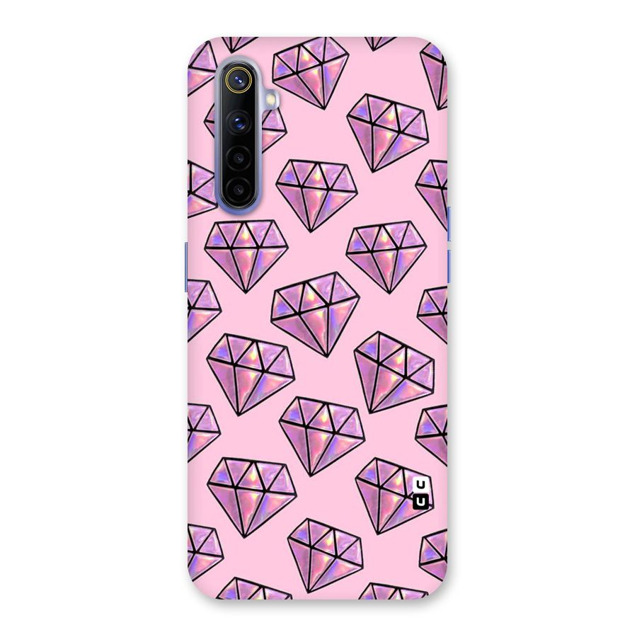 Purple Diamond Designs Back Case for Realme 6i
