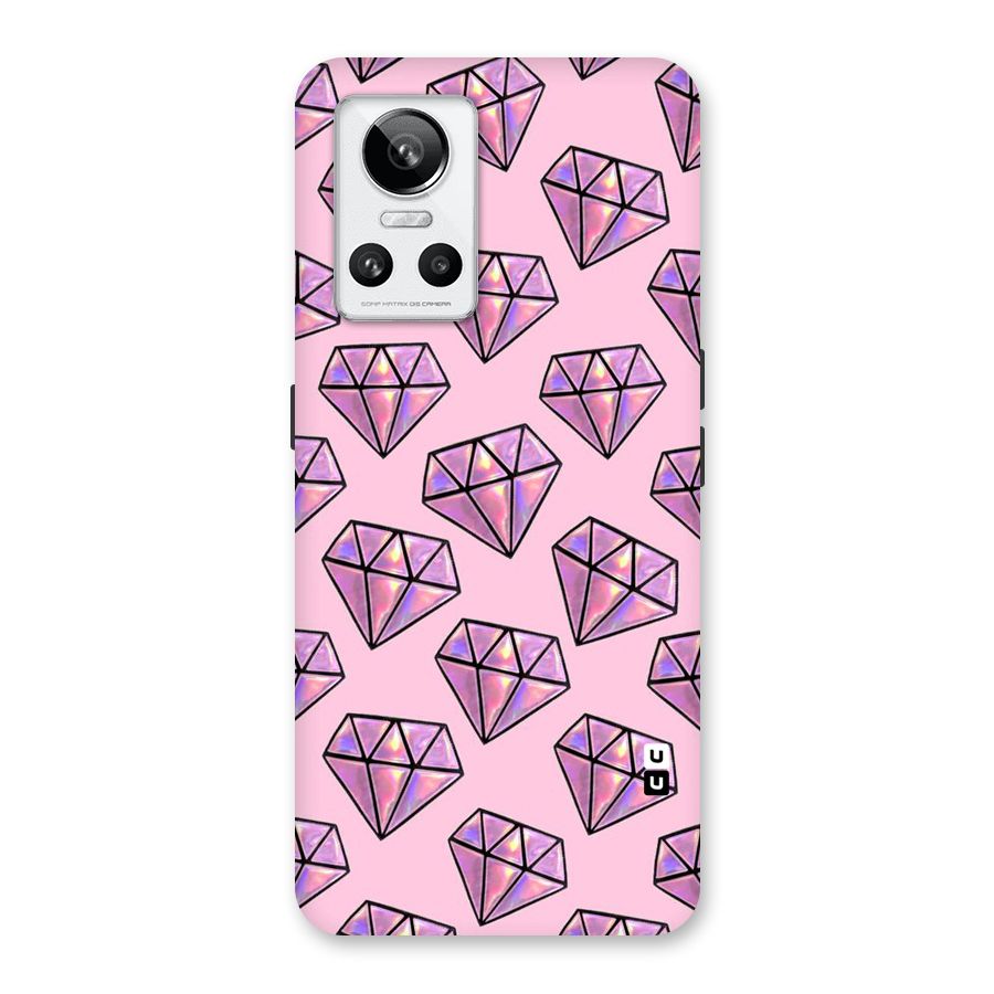 Purple Diamond Designs Back Case for Realme GT Neo 3