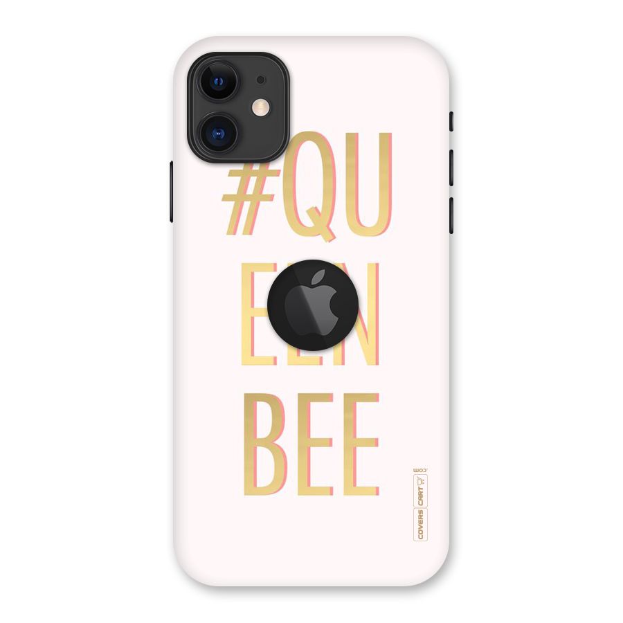 Queen Bee Back Case for iPhone 11 Logo Cut