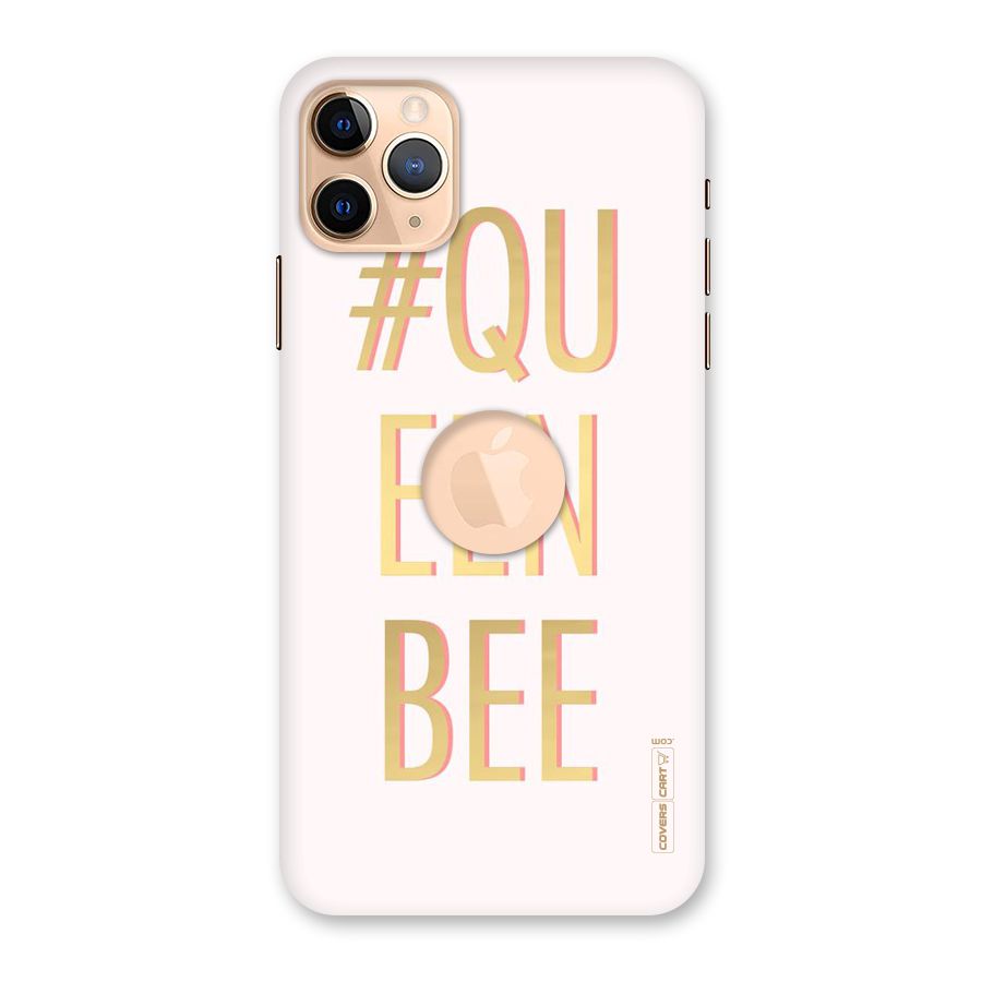 Queen Bee Back Case for iPhone 11 Pro Max Logo Cut