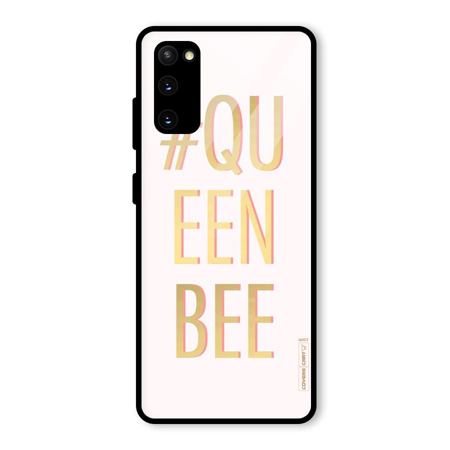 Queen Bee Glass Back Case for Galaxy S20 FE 5G