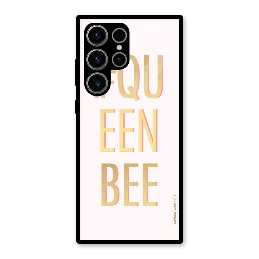 Queen Bee Glass Back Case for Galaxy S23 Ultra