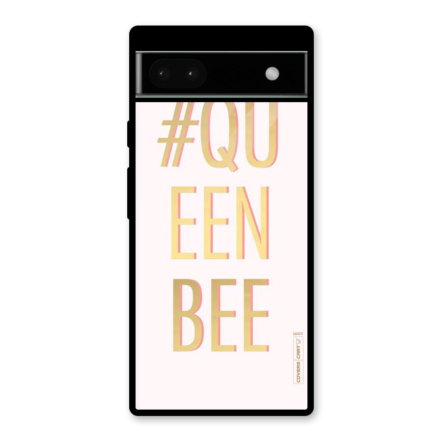 Queen Bee Glass Back Case for Google Pixel 6a
