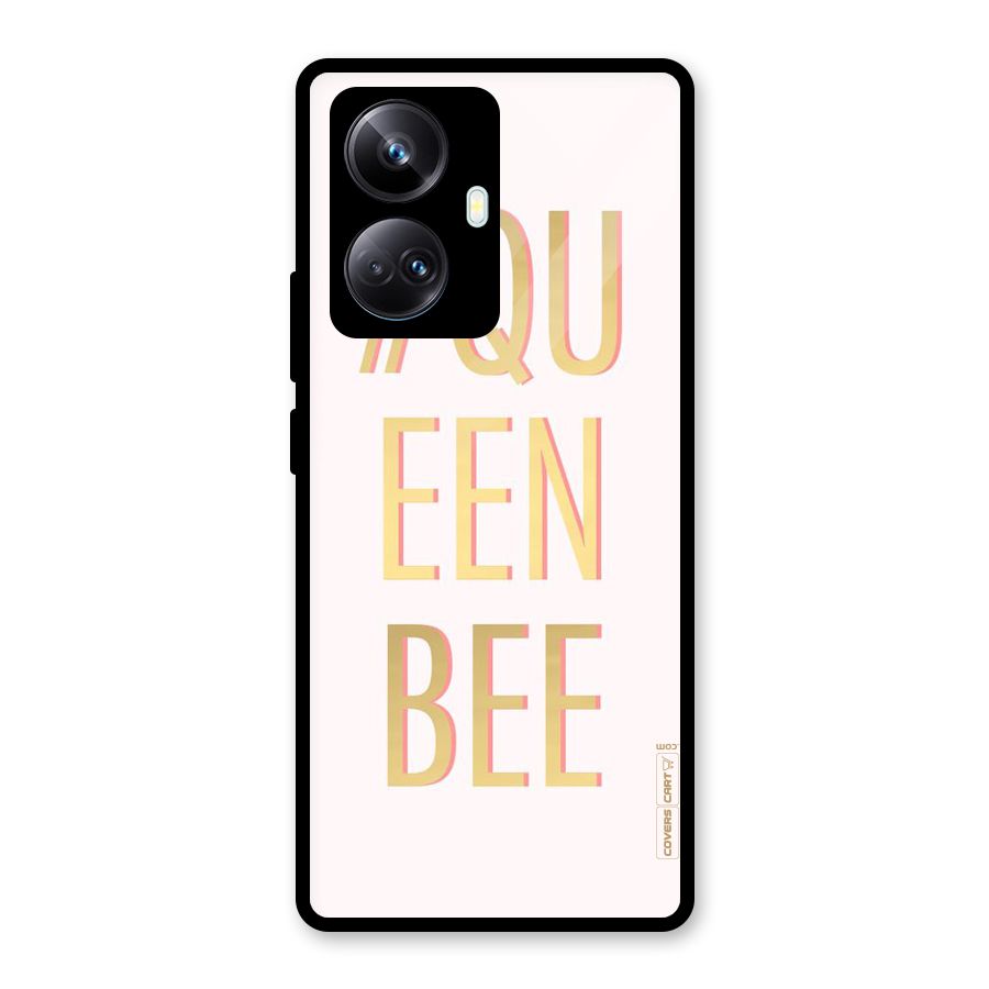 Queen Bee Glass Back Case for Realme 10 Pro Plus