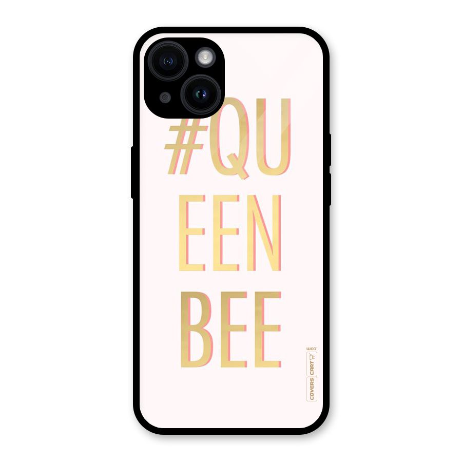 Queen Bee Glass Back Case for iPhone 14