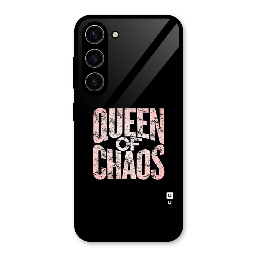 Queen of Chaos Glass Back Case for Galaxy S23