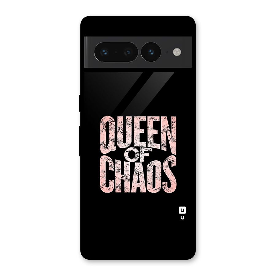 Queen of Chaos Glass Back Case for Google Pixel 7 Pro