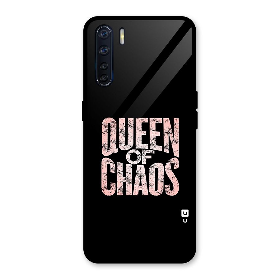Queen of Chaos Glass Back Case for Oppo F15