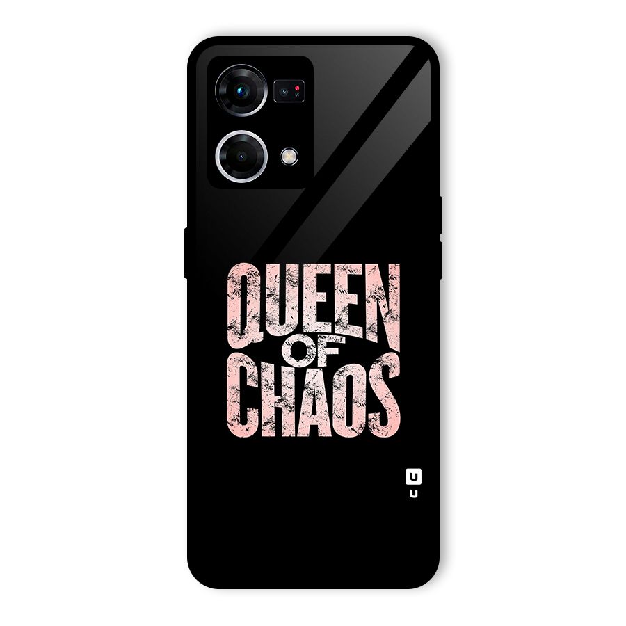Queen of Chaos Glass Back Case for Oppo F21s Pro 4G