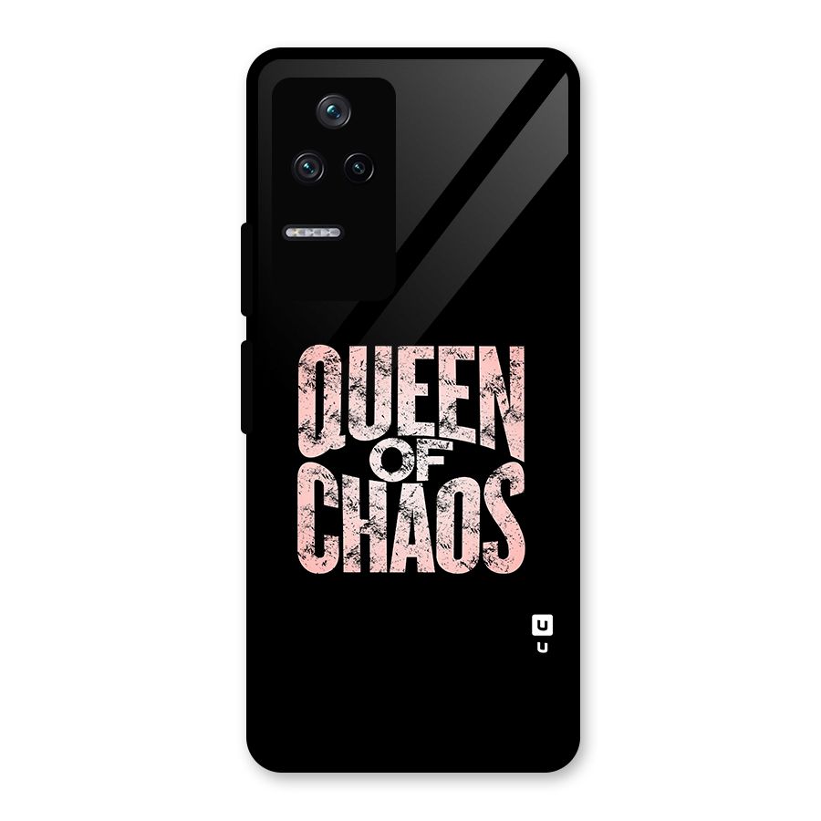 Queen of Chaos Glass Back Case for Poco F4 5G