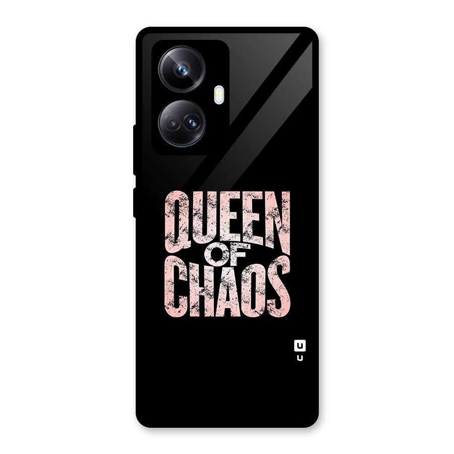 Queen of Chaos Glass Back Case for Realme 10 Pro Plus