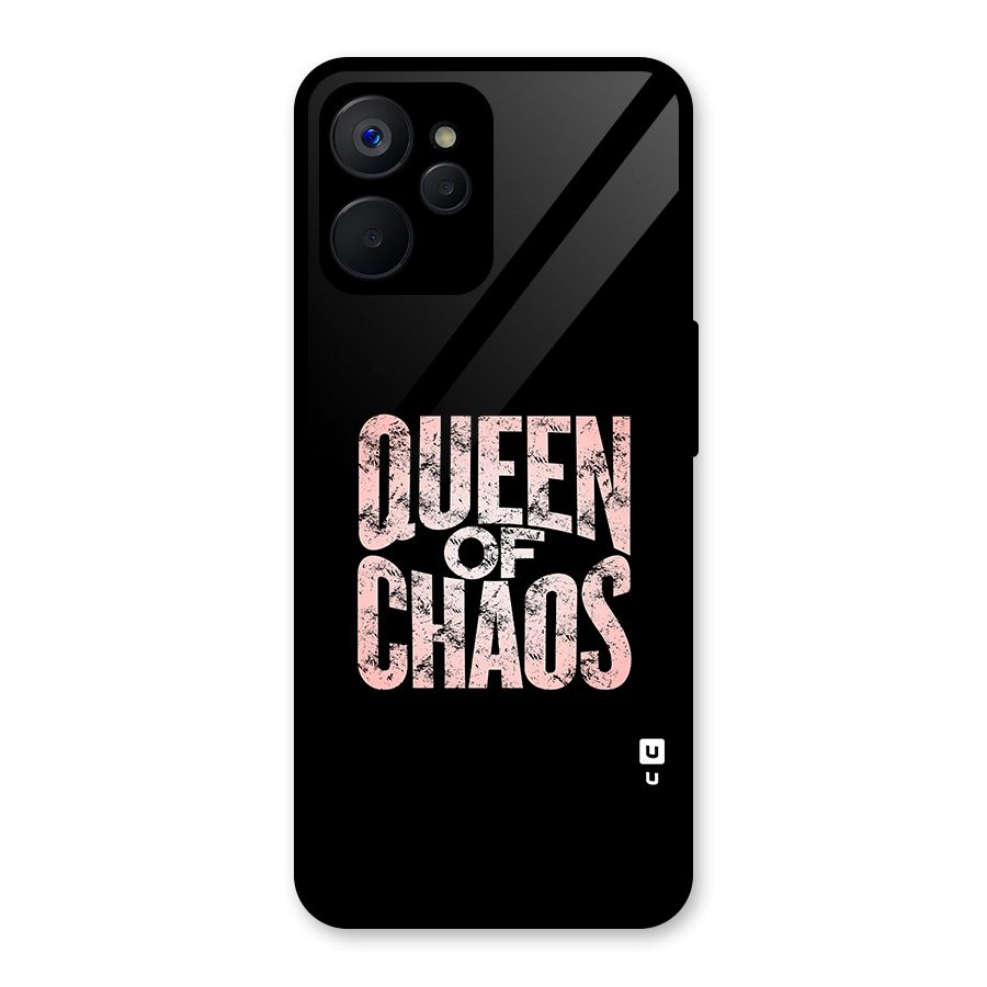 Queen of Chaos Glass Back Case for Realme 9i 5G