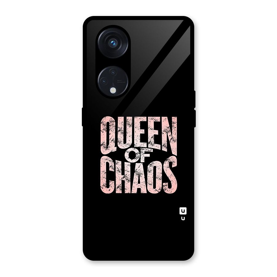 Queen of Chaos Glass Back Case for Reno8 T 5G