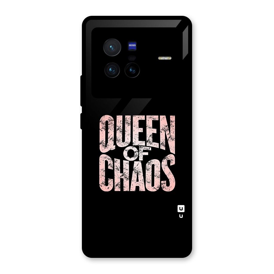 Queen of Chaos Glass Back Case for Vivo X80