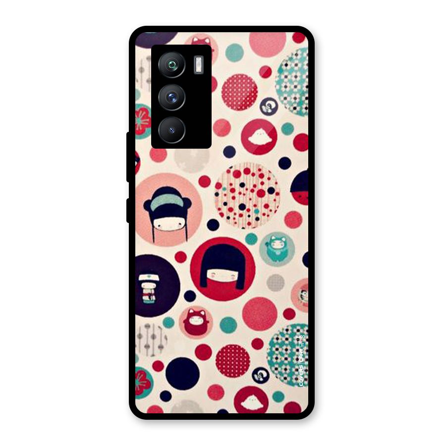 Quirky Glass Back Case for Vivo iQOO 9 SE
