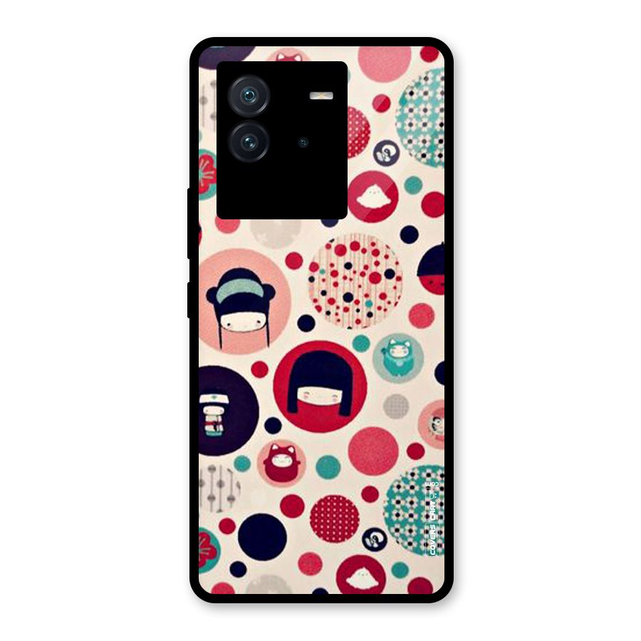 Quirky Glass Back Case for Vivo iQOO Neo 6 5G