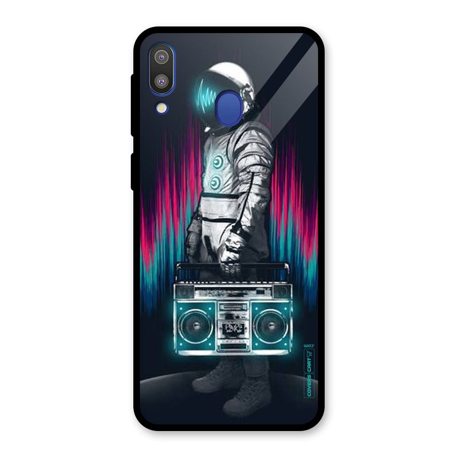 Radio Man Glass Back Case for Galaxy M20