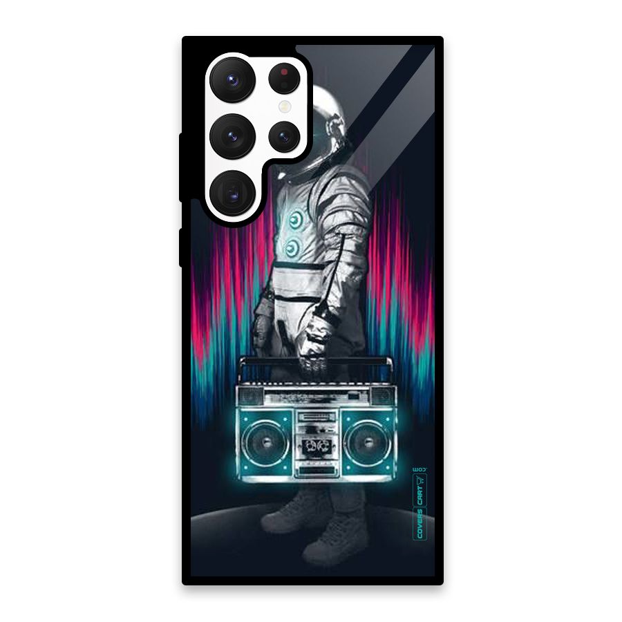 Radio Man Glass Back Case for Galaxy S22 Ultra 5G