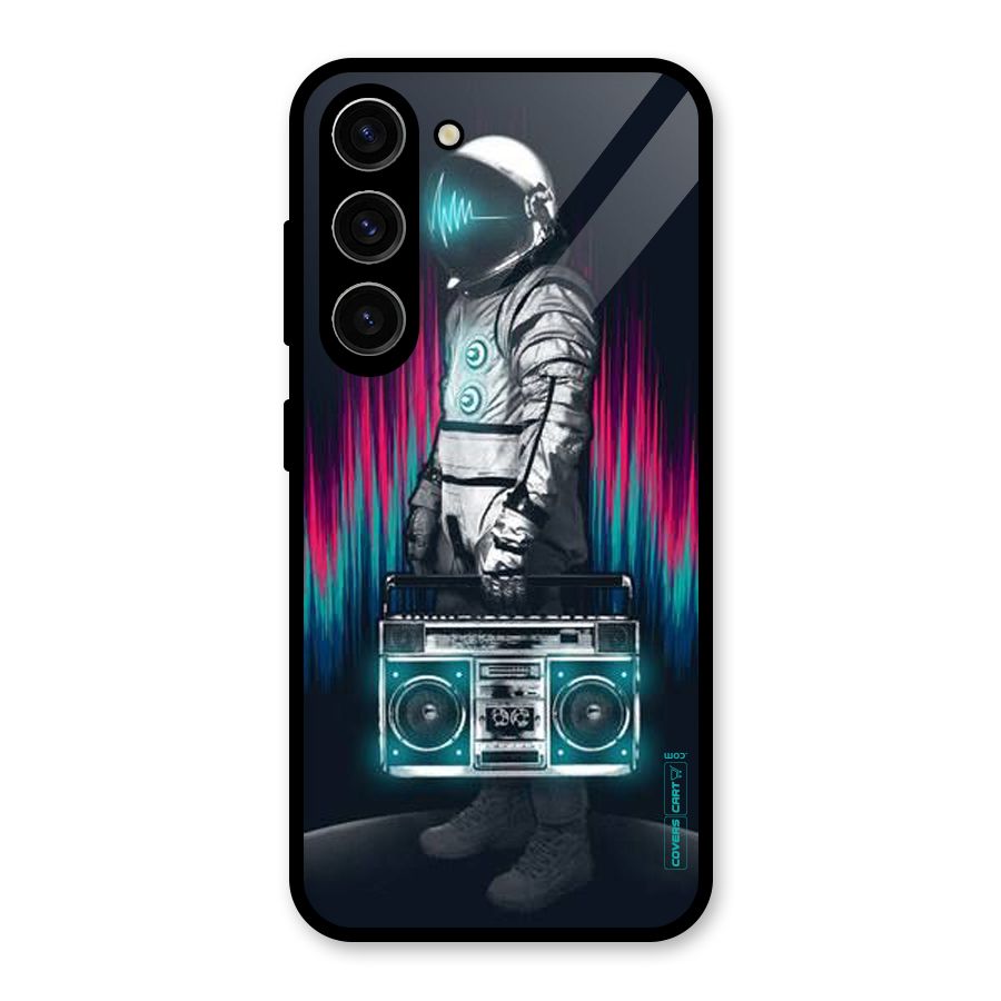 Radio Man Glass Back Case for Galaxy S23