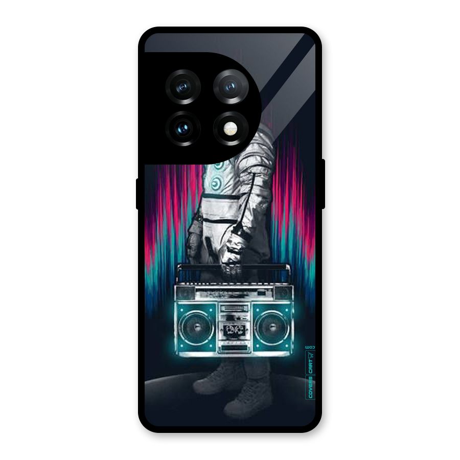 Radio Man Glass Back Case for OnePlus 11