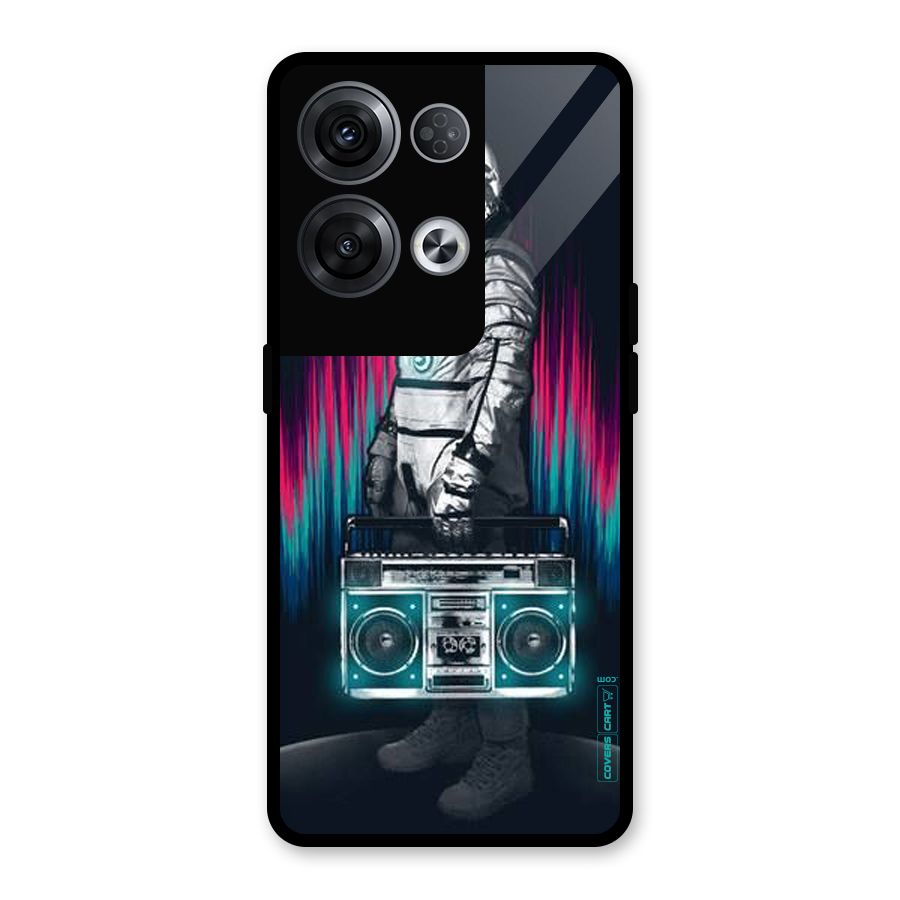 Radio Man Glass Back Case for Oppo Reno8 Pro 5G
