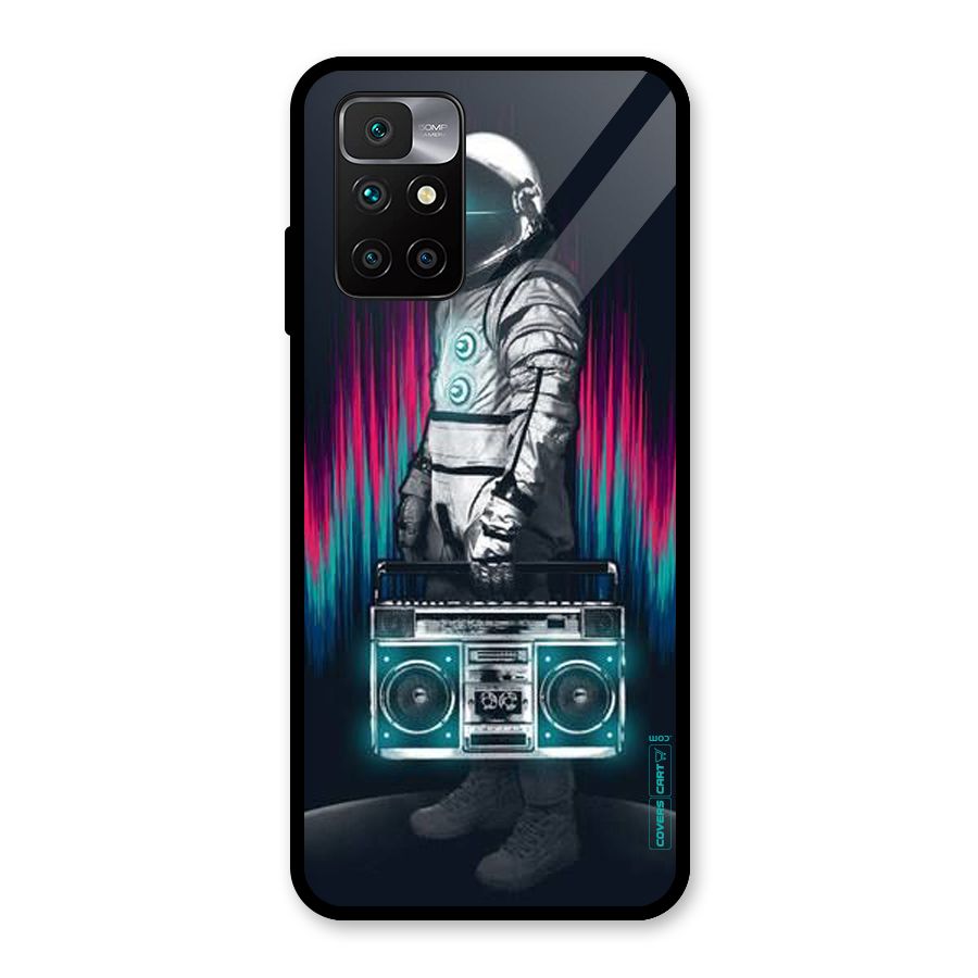Radio Man Glass Back Case for Redmi 10 Prime