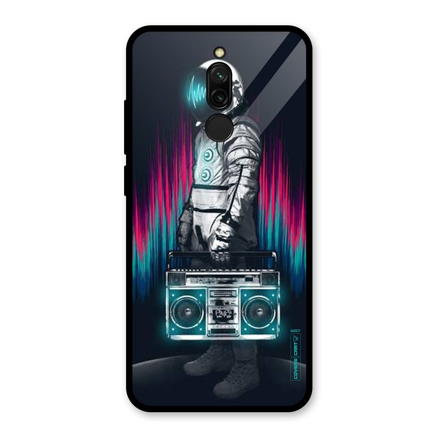 Radio Man Glass Back Case for Redmi 8