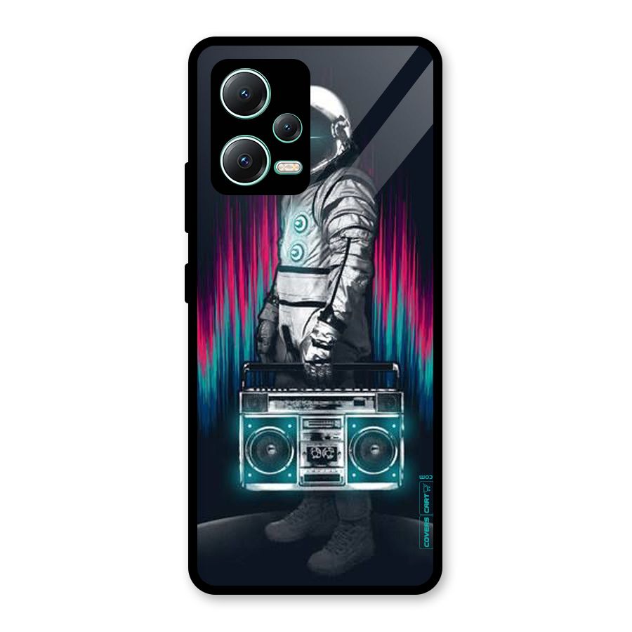 Radio Man Glass Back Case for Redmi Note 12 5G
