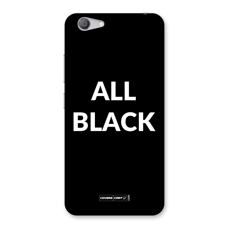 Raftaar All Black Back Case for Vivo Y53