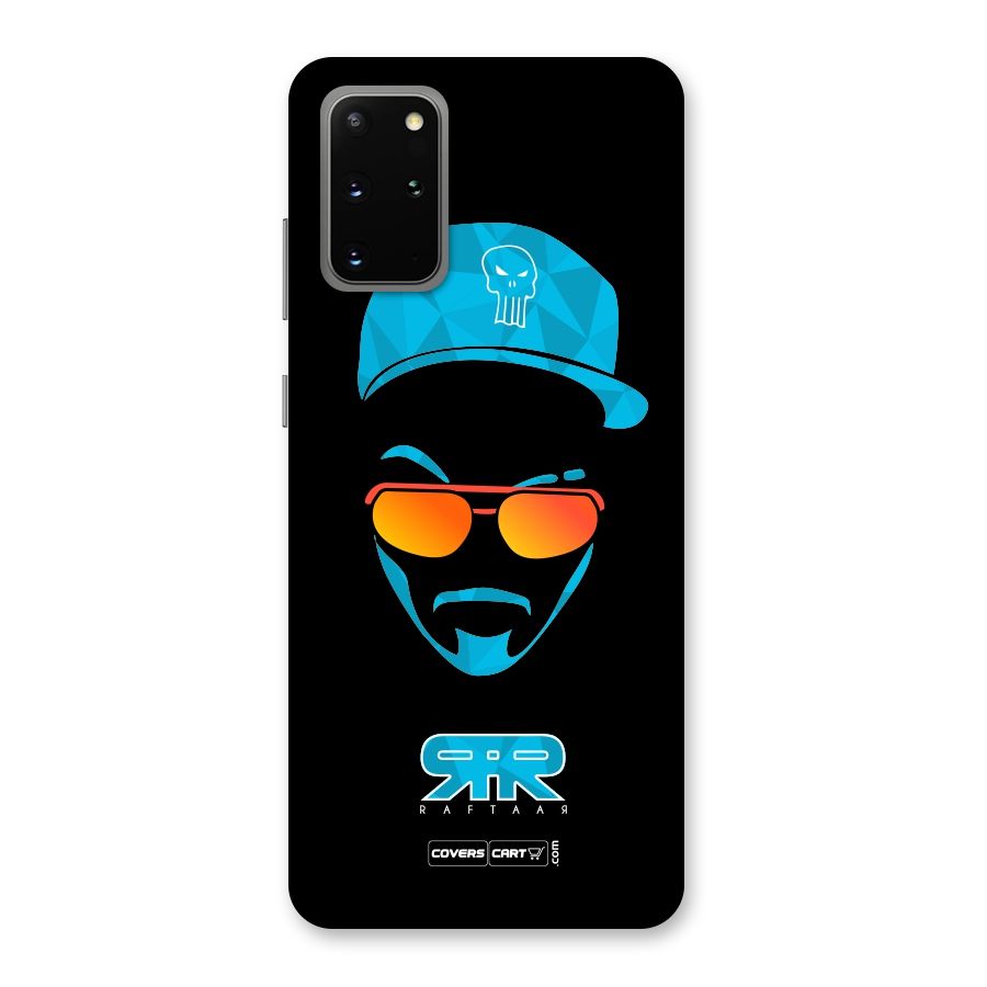 Raftaar Black and Blue Back Case for Galaxy S20 Plus