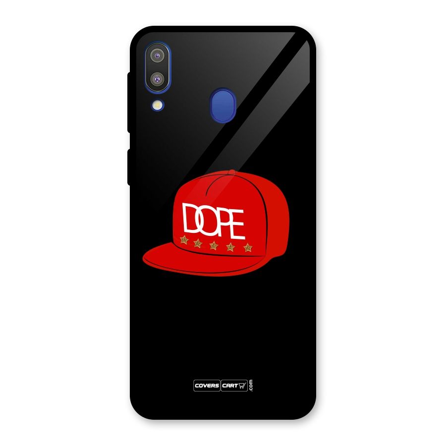 Raftaar Dope Glass Back Case for Galaxy M20