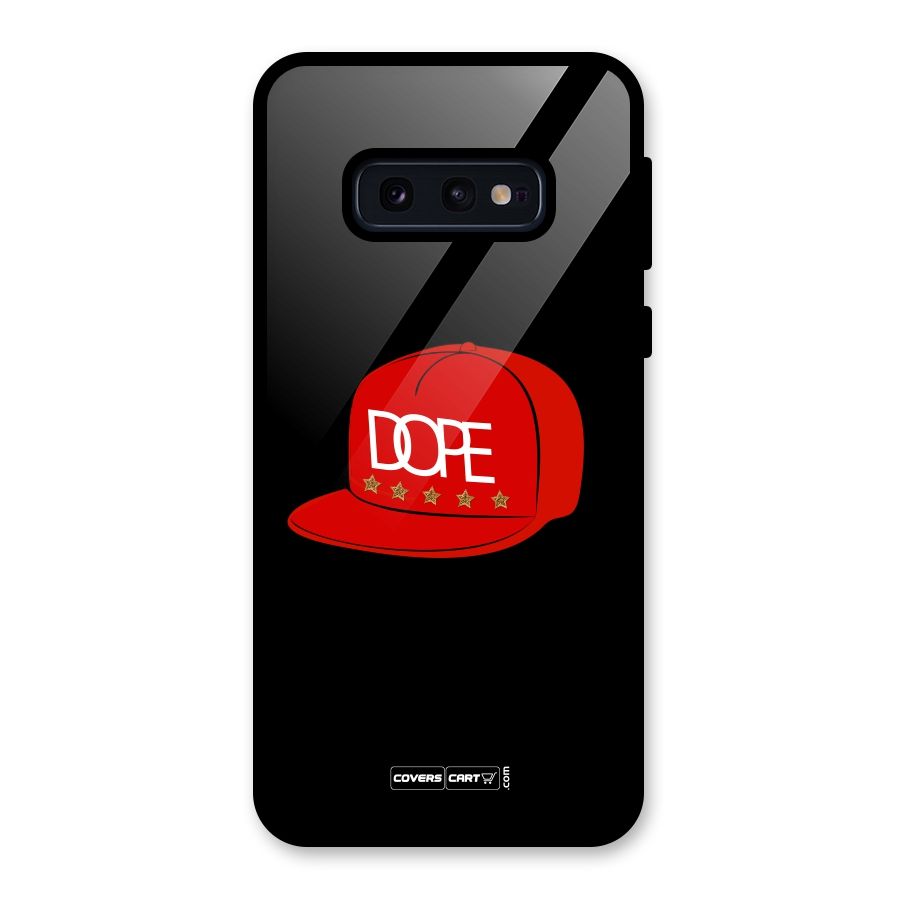 Raftaar Dope Glass Back Case for Galaxy S10e