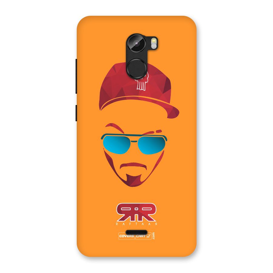 Raftaar Orange Back Case for Gionee X1