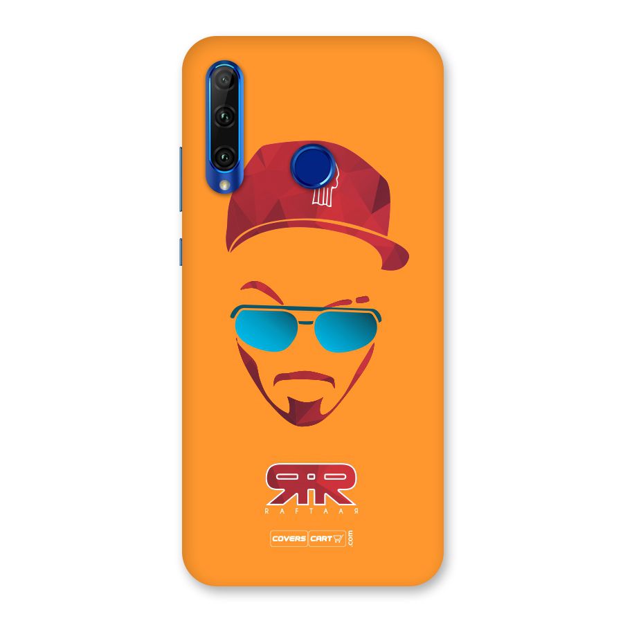 Raftaar Orange Back Case for Honor 20i