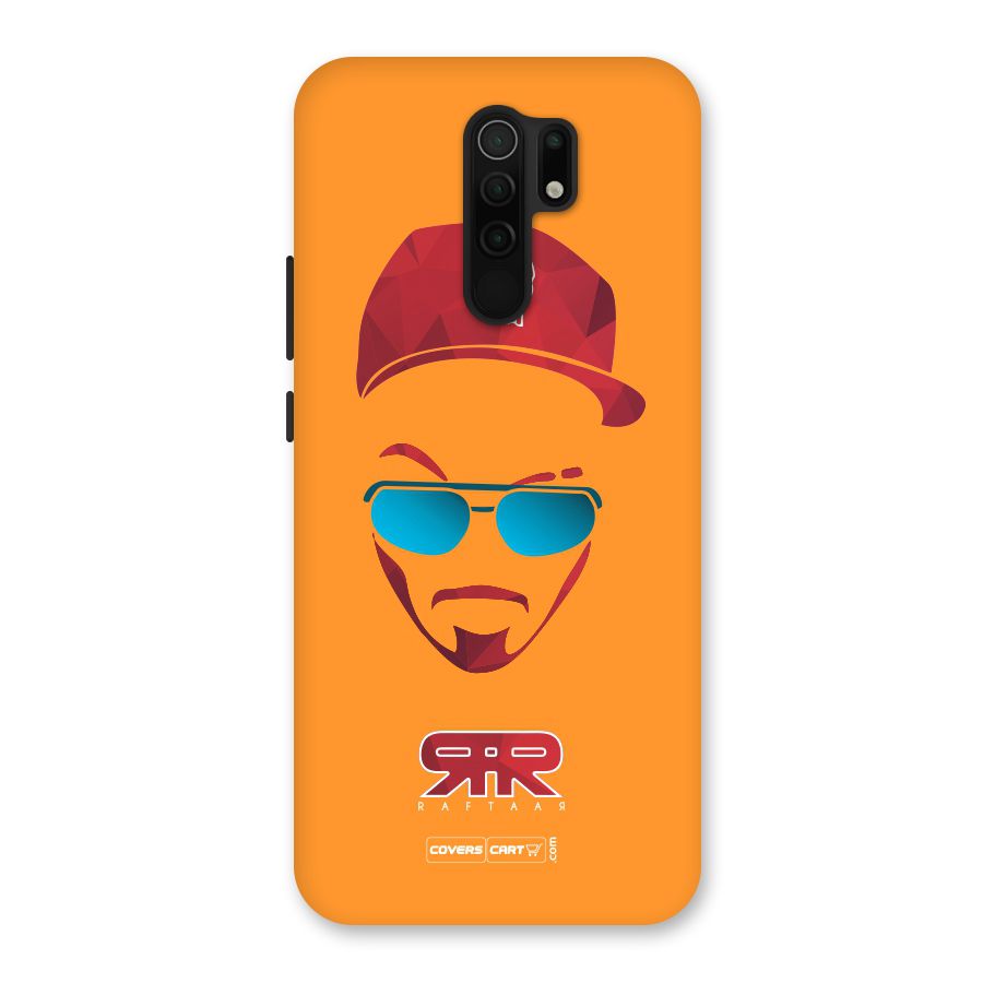 Raftaar Orange Back Case for Redmi 9 Prime