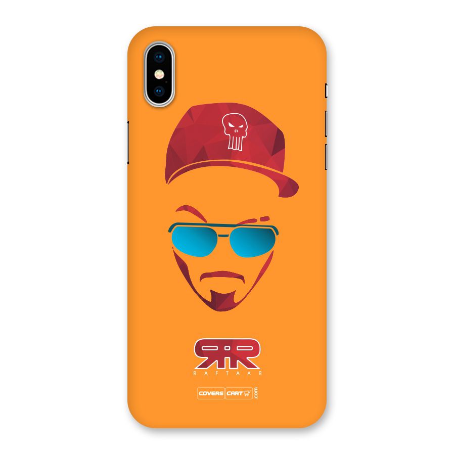 Raftaar Orange Back Case for iPhone XS