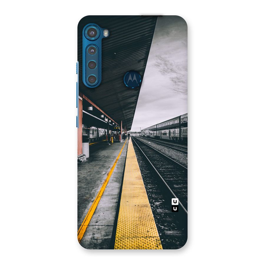 Railway Track Back Case for Motorola One Fusion Plus