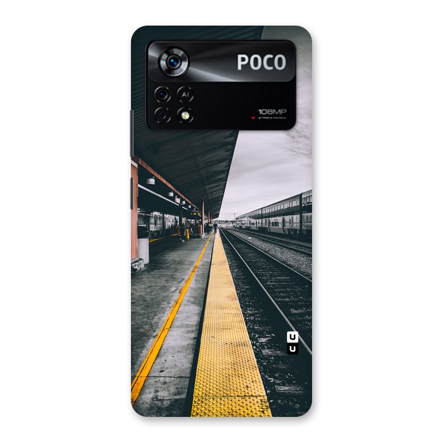 Railway Track Back Case for Poco X4 Pro 5G